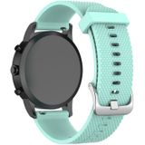 22mm Texture Siliconen Polsband Horloge Band voor Fossil Hybrid Smartwatch HR  Male Gen 4 Explorist HR  Male Sport (Groen)