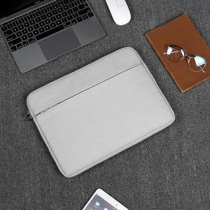 ND01S grote capaciteit waterdichte laptophoes  maat: 14 1-15 4 inch (elegant grijs)