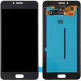 LCD-scherm en Digitizer volledige vergadering (OLED materiaal) voor Galaxy C7 Pro / C7010(Black)