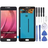 LCD-scherm en Digitizer volledige vergadering (OLED materiaal) voor Galaxy C7 Pro / C7010(Black)