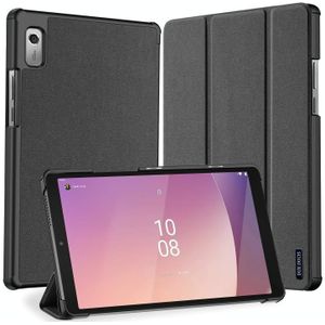 Voor Lenovo Tab M9 DUX DUCIS Domo-serie magnetische flip lederen tablethoes