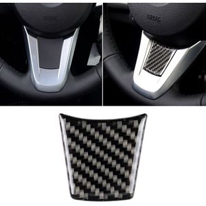 Auto Carbon Fiber stuurwiel effen kleur decoratieve sticker voor BMW Z4 2009-2015