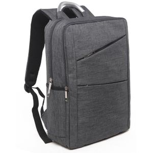 Universele multifunctionele 14 inch Laptop Schouderstas studenten Backpack met Oxford stof voor MacBook  Samsung  Lenovo  Sony  Dell  Chuwi  Asus  HP  Afmetingen: 40 x 28 x 12 cm (grijs)