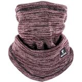 YIPINU YPU-5 Herfst/Winter Warm Bib Fietsmasker Dikke Polar Fleece Sjaal  Maat: Gratis Code (Donkerpaars)