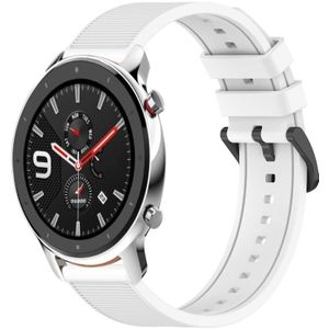 Voor Amazfit GTR 4 Pro 22 mm getextureerde siliconen effen kleur horlogeband