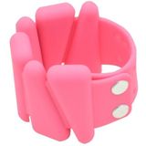 1 paar Yoga Fitness afneembare gewicht-dragende armbanden sport gewicht-dragende siliconen polsbandjes  specificatie: 900g (roze)