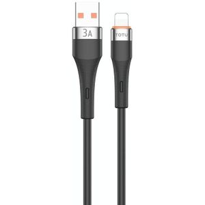 TOTU CB-2-serie USB naar 8-pins aluminium huidgevoel datakabel  lengte: 1m