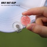 PGM MK011 Magnetische Golf Level Cap Clip Ball Marker (Rood)