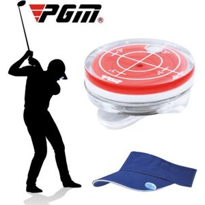 PGM MK011 Magnetische Golf Level Cap Clip Ball Marker (Rood)