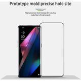 Voor OPPO Find X3 / 3x Pro PINWUYO 9H 3D Hot Bending Tempered Glass Film (Zwart)