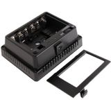 126 led video licht met twee kleuren transparant filter dekking voor camera / video camcorder