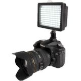 126 led video licht met twee kleuren transparant filter dekking voor camera / video camcorder
