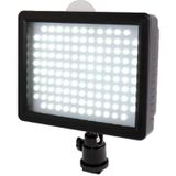 126 led video licht met twee kleuren transparant filter dekking voor camera / video camcorder