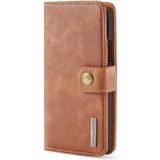 Dg. MING Crazy Horse textuur Flip afneembare magnetische lederen draagtas met houder & card slots & Wallet voor iPhone XI 2019 (bruin)