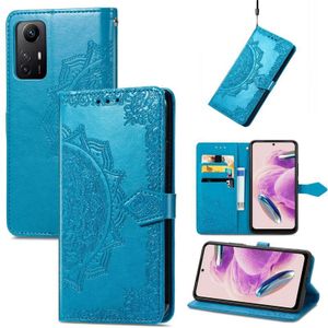 Voor Xiaomi Redmi Note 12S lederen telefoonhoes met mandala-relif