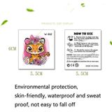 50 stks Kinderen Cartoon Animal Flower Arm Sticker Water Transfer Tattoo Sticker (W-061)