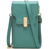 Grote capaciteit Multi-compartiment Single-shoulder Telefoontas Mini Messenger Bag(Groen)