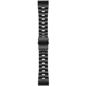 Voor Garmin Fenix 5 Plus 22 mm titanium legering horlogeband met snelsluiting
