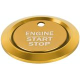 Auto Motor Start Sleutel Drukknop Ring Trim Sticker Decoratie voor Ford F150 (Goud)