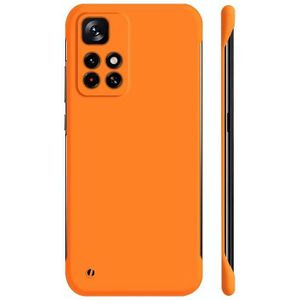 For Xiaomi Redmi Note 11 Pro / Pro+ 5G ENKAY Matte Frameless Hard PC Case(Orange)