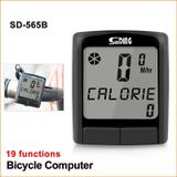 SUNDING SD-565B Wireless Waterproof Fiets Computer Speedometer MTB Cycling LCD Digital Display Odometer Stopwatch