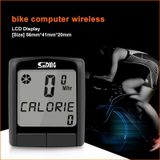 SUNDING SD-565B Wireless Waterproof Fiets Computer Speedometer MTB Cycling LCD Digital Display Odometer Stopwatch