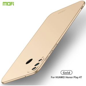 Voor Huawei Honor Play 4T MOFI Frosted PC Ultra-thin Hard Case(Gold)