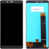 LCD-scherm en digitizer volledige montage voor Nokia 1 plus (zwart)