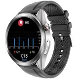 W10 1.3 Inch Kleurenscherm Smart Watch  IP67 Waterdicht  Ondersteuning Temperatuur Monitoring / Hartslag Monitoring / Bloeddruk Monitoring / Bloed Oxygen Monitoring / Slaapmonitoring (Zilver)