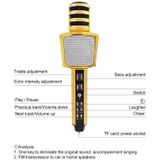 SD17 Telefoon Karaoke Draadloze Bluetooth Microfoon (Goud)