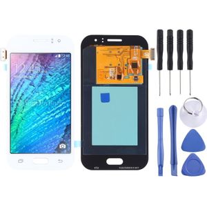 LCD-scherm en digitizer volledige assemblage (TFT-materiaal) voor Galaxy J1 ACE (2015)  J110  J110M  J110F  J110G  J110L (wit)