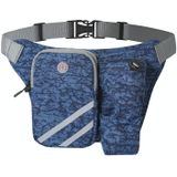 Outdoor Running Sports Nylon Waist Bag Fietsen Bergbeklimmers Water Bottle Bag (Blauw)