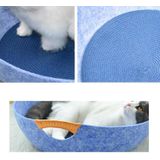 Four Seasons Universal Felt Nest For Pets Cat Bed Pet Supplies (Roze)