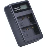 Voor Nikon EN-EL3E / EL3 Smart LCD Display USB Dual-Channel Charger