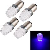 4 In 1 1157 DC12V 0.6W 9leds SMD-3528 Autoremlicht (blauw licht)