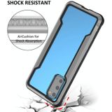 Voor Samsung Galaxy S20 iPAKY Thunder Serie Aluminium Frame + TPU Bumper + Clear PC Shockproof Case (Zwart + Grijs)