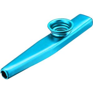 10 STKS metalen Kazoo kinderen begeleidings instrument (blauw)
