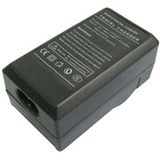 2-in-1 digitale camera batterij / accu laadr voor fuji fnp50