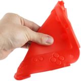 Zuivere Kleur ultra dun siliconen hoesje voor Nintendo 2DS (rood)
