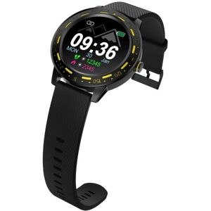 S18 1 3 inch TFT-scherm IP67 Waterproof Smart Watch Armband  Ondersteuning Slaapmonitor / Hartslagmeter / Bloeddrukmeter (Zwart geel)