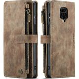 Voor Xiaomi Redmi Note 9 Pro MAX / Redmi Note 9 Pro / Redmi Note 9S Caseme-C30 Multifunctionele Horizontale Flip PU + TPU-telefoonhoesje