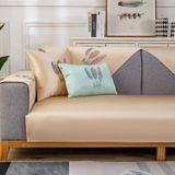 Veer patroon zomer ijs zijde antislip volledige dekking sofa cover  maat: 70x70cm