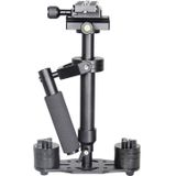 YELANGU S40N Aluminium Handheld Stabilisator voor Camcorder DV Video DSLR Camera