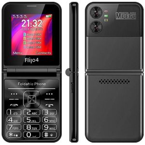 UNIWA F265 flip-stijl telefoon  2 55 inch Mediatek MT6261D  FM  4 simkaarten  21 toetsen