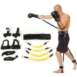 Bounce Trainer Fitness Resistance Band Boxing Pak Latex Buis Tension Touw Been Taille Trainer  Gewicht: 140 Pond