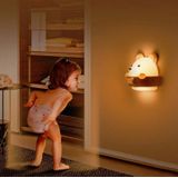 Draag afstandsbediening Nachtlicht Nachtkastje Eye Protection Wall Lamp met 3 lichtmodi  Stijl: CN Plug