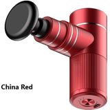 Draagbare USB oplaadbare spier ontspanning Massage Gun Home Fascia Gun (China Red)