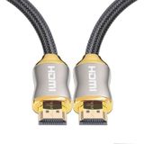 Voor HDMI 2 1 2m HD 8K PS4-kabel 4K2K 144Hz Projector Notebook Set-Top box-kabel (goud)