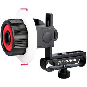 Yelangu F0-camera Volg focus met versnellingsring riem voor Canon / Nikon / videocamera's / DSLR-camera's