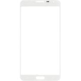 10 PCS front screen buiten glazen lens voor Samsung Galaxy Note 4 / N910 (wit)